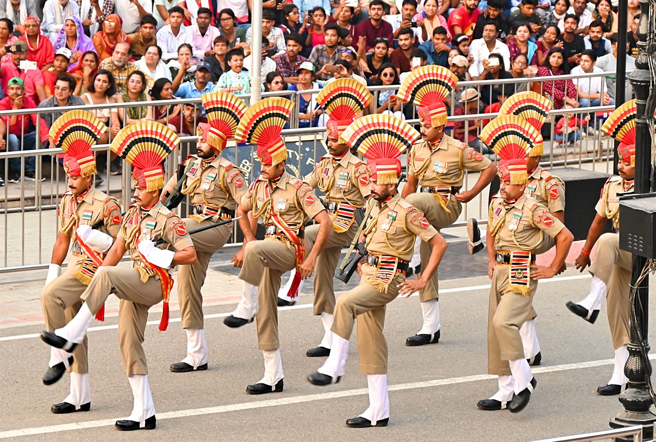 Border Guards Marching